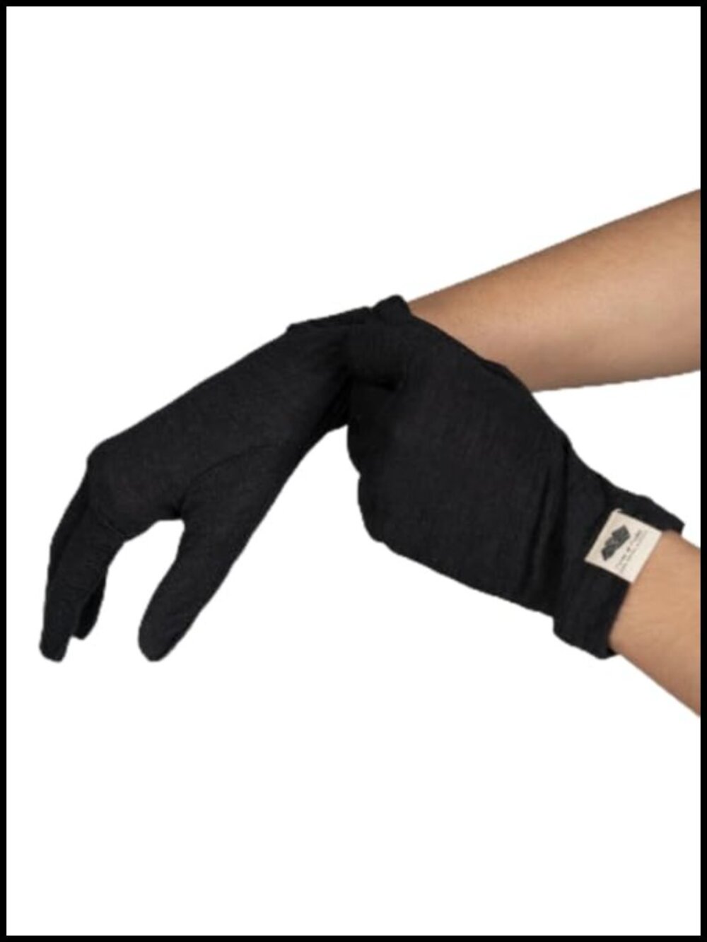 Wool Alpaca Glove Liners Lightweight Pull On Unisex Base Layers